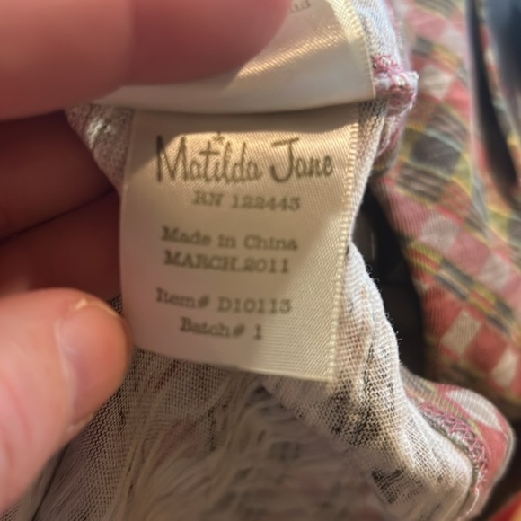 Matilda Jane Long-Sleeve Dress Girls 8 - Picture 6 of 7